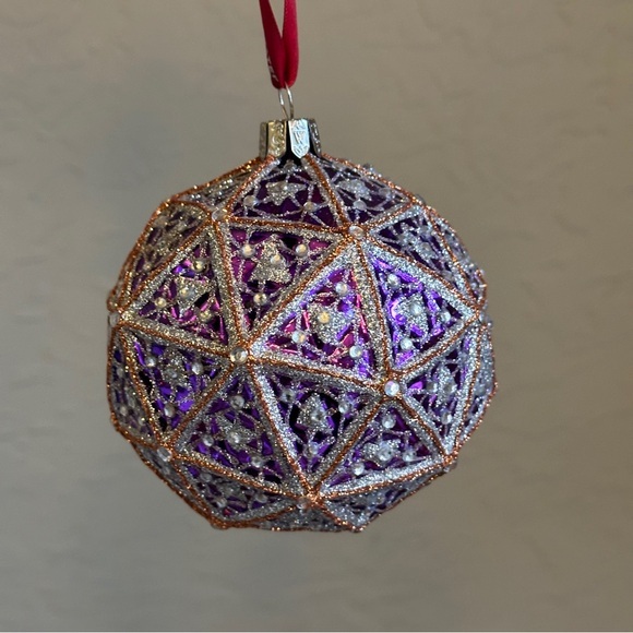 Waterford Times Square New‎ Years Eve Ball Glittery Ornament 2016 - Picture 1 of 7